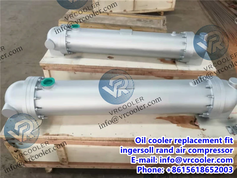 Oil cooler replacement fit ingersoll rand air compressor
