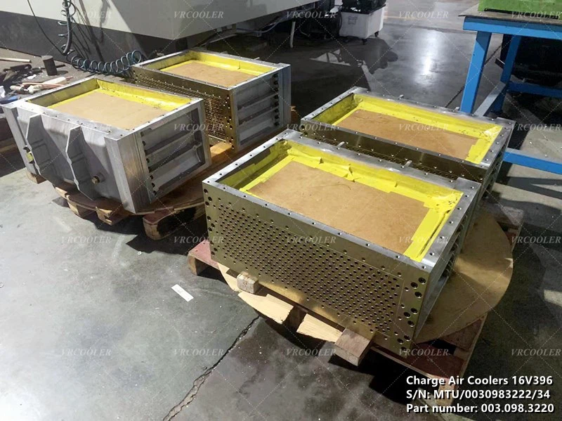 Charge air coolers 16V396 Charge air coolers 16V396